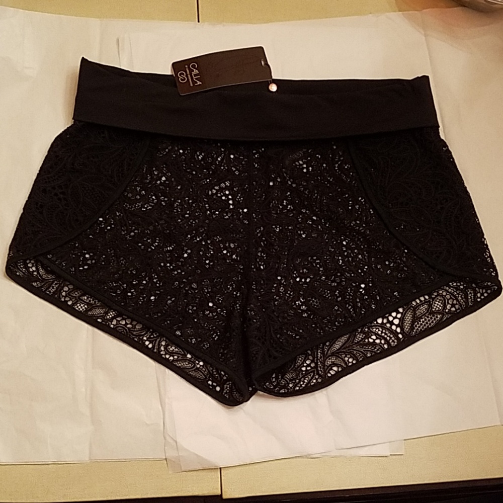 NWT size S Calia lace cover up shorts - Picture 2 of 7
